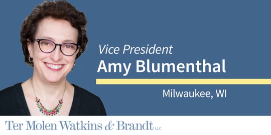 Welcome Amy Blumenthal to TW&B