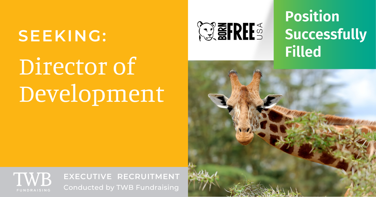 Director of Development: Born Free USA