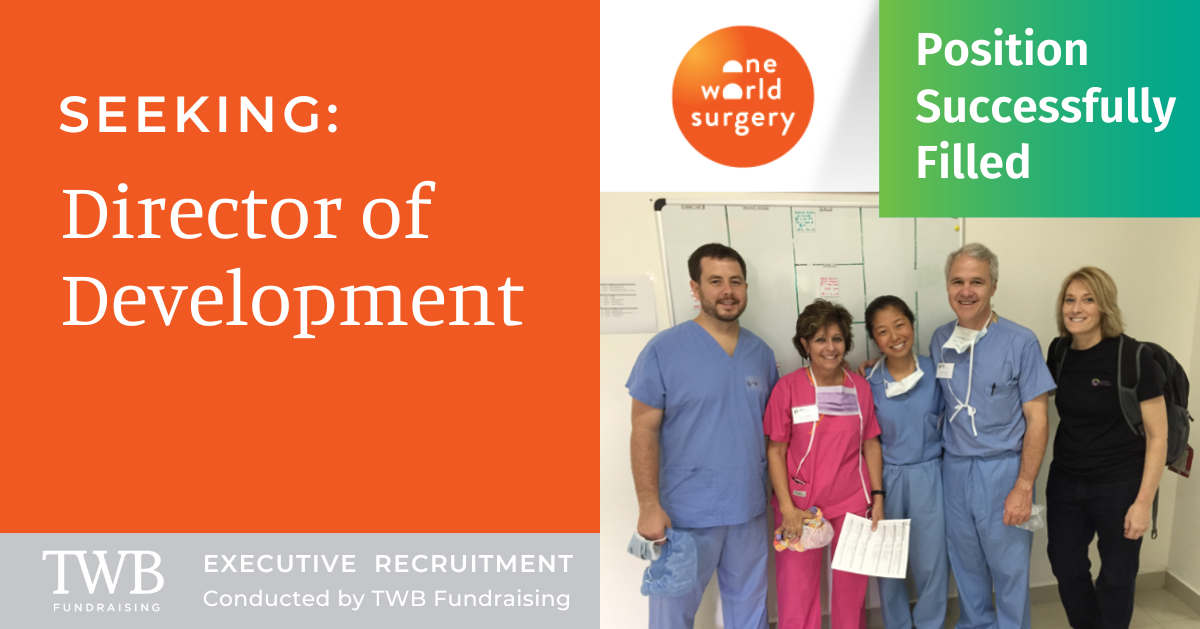 Director of Development: One World Surgery