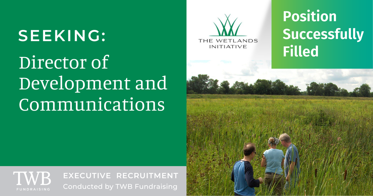 Director of Development and Communications: The Wetlands Initiative