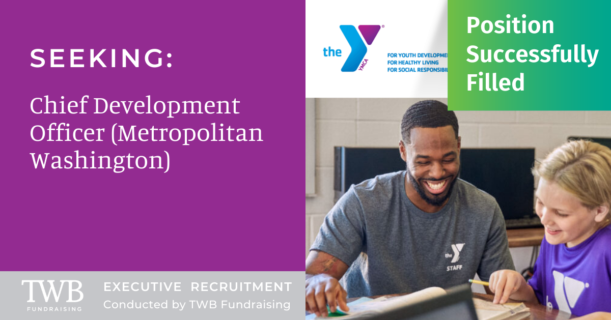 Chief Development Officer: YMCA of Metropolitan Washington