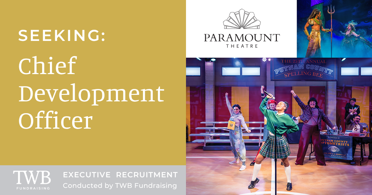 Chief Development Officer: The Paramount Theatre